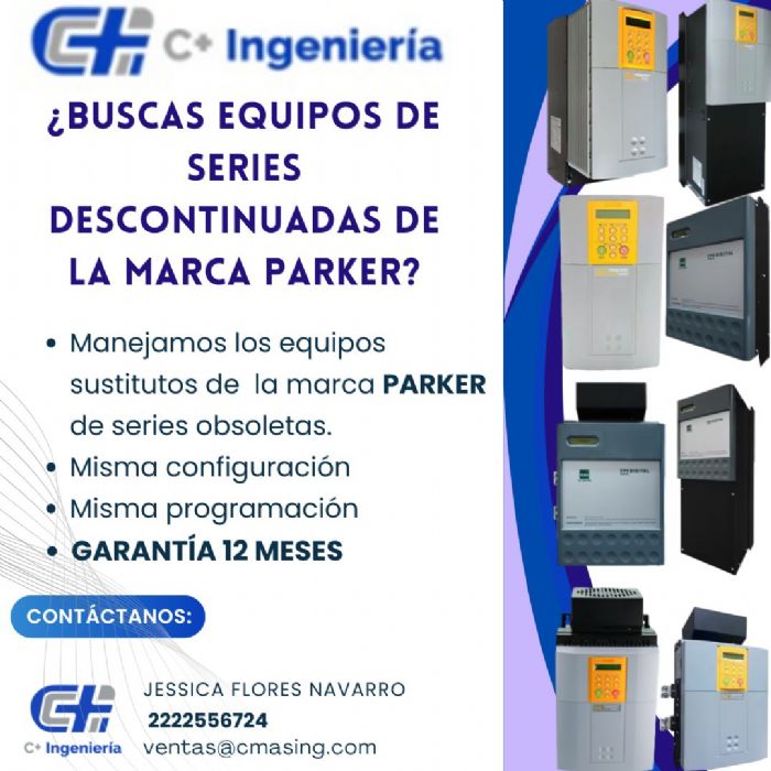 Euipos de series descontinuadas de la marca PARKER
